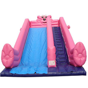 big inflatable slide